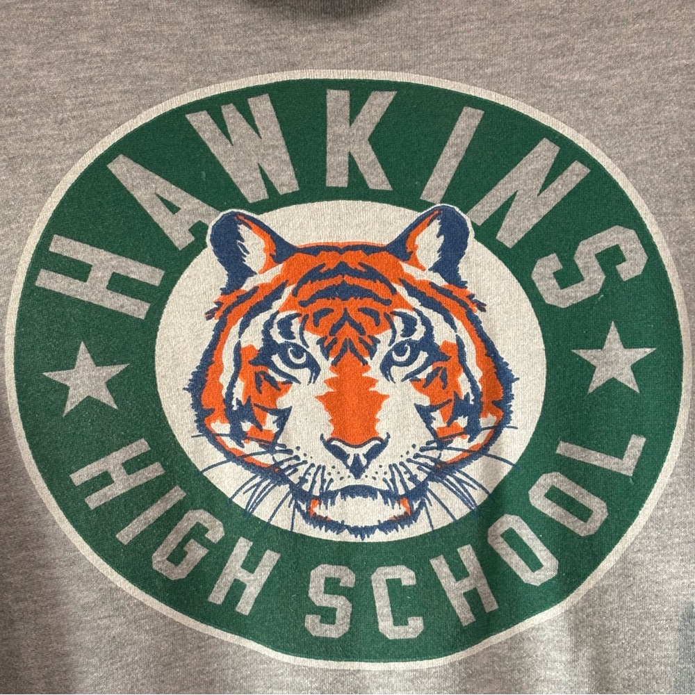 Stranger Things Hawkins High Pullover Hoodie Swea… - image 4